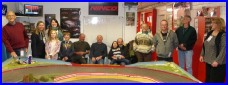 Our Free Scalectric evening in 2016 was enjoyed by all. Click to enlarge, click anywhere on the pop-up to close.