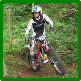 Rider on section 10 in the 2011 SuperSelborne Solo.
