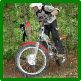 Rider on section 10 in the 2011 SuperSelborne Solo.