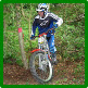Rider on section 10 in the 2011 SuperSelborne Solo.