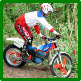 Rider on section 10 in the 2011 SuperSelborne Solo.