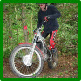 Rider on section 10 in the 2011 SuperSelborne Solo.