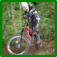 Rider on section 10 in the 2011 SuperSelborne Solo.