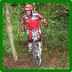 Rider on section 10 in the 2011 SuperSelborne Solo.