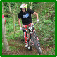 Rider on section 10 in the 2011 SuperSelborne Solo.