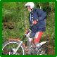 Rider on section 10 in the 2011 SuperSelborne Solo.