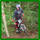 Rider on section 10 in the 2011 SuperSelborne Solo.