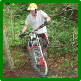 Rider on section 10 in the 2011 SuperSelborne Solo.