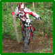 Rider on section 10 in the 2011 SuperSelborne Solo.