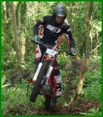 Phil Wiffen struggles to stay off the garlic on section one. Click to expand, click pop up to dismiss.