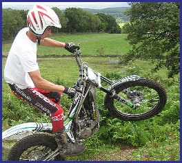 James did well dispite his new Ossa teething problems, click picture to enlarge in a pop up, to close click anywhere in pop up.