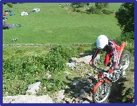 The view from the top of the hill climb is impressive.