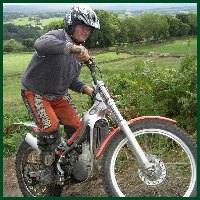 Wales Weekend 2011, Mike Wilding on Section 6. Click picture to enlarge, close pop up by clicking on it.