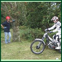 Wales Weekend 2011, Chris Wickham on Section 5. Click picture to enlarge, close pop up by clicking on it.